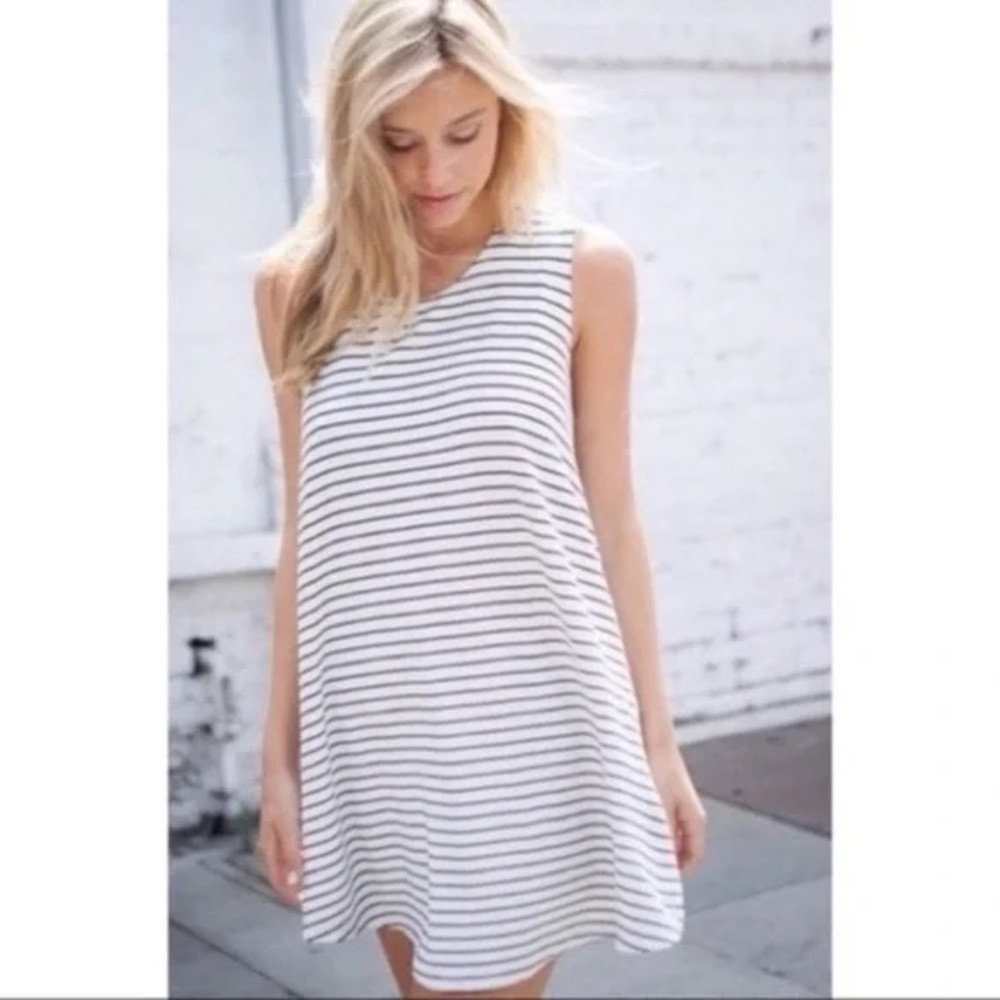 Brandy Melville Striped Sleeveless Alena Dress